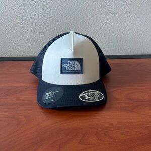 The North Face Black and Whitw Trucker Hat